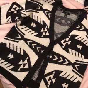 Tribal print sweater